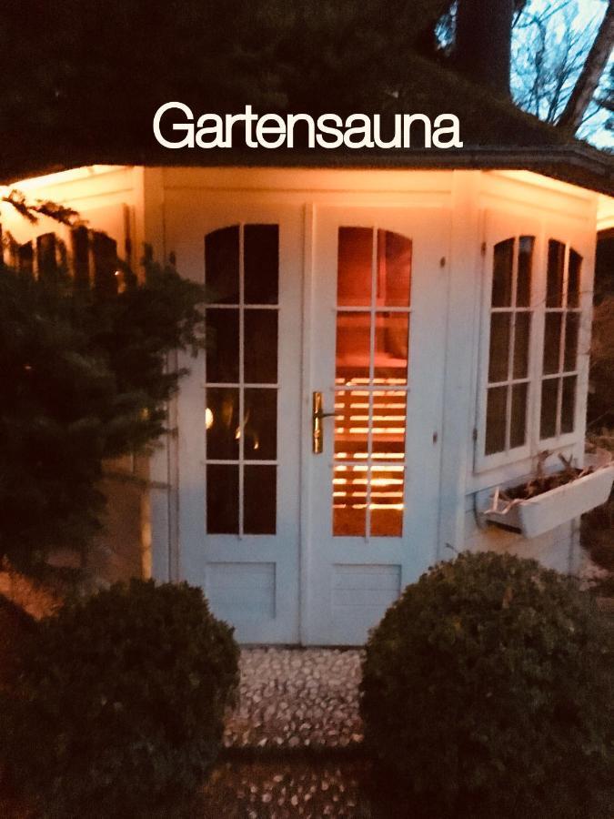 Gartenloft Mit Outdoor Whirlpool Und Garten Petershagen-Eggersdorf Luaran gambar